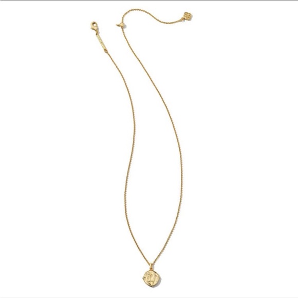 Kendra Scott L initial Gold Pendant Necklace - Picture 5 of 7